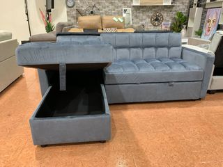 Sofá Cama Kris + 2 Cojines