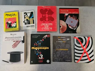 Lote 7 libros de magia