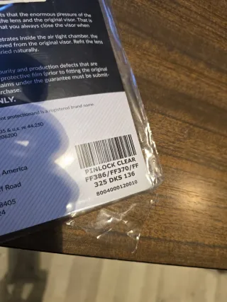 Pinlock LS2 HELMETS Modular nuevo