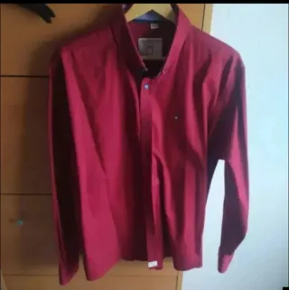 Camisa Roja Manga Larga