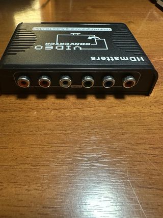 Convertitore video e audio per collegare sorgenti