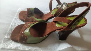 Sandalias de tacón para mujer