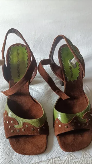 Sandalias de tacón para mujer