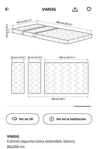 Cama infantil IKEA Slakt con cabecero rosa