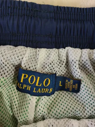 Bañador Ralph Lauren Hombre Azul/Verde