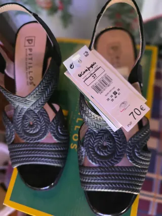 Zapatos Pitillos Talla 37 con etiqueta