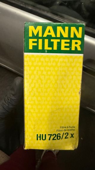 Filtro Aceite Mann HU726/2x
