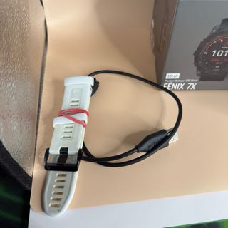 Garmin Fenix 7X Solar + Correa Blanca
