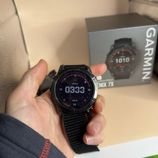 Garmin Fenix 7X Solar + Correa Blanca