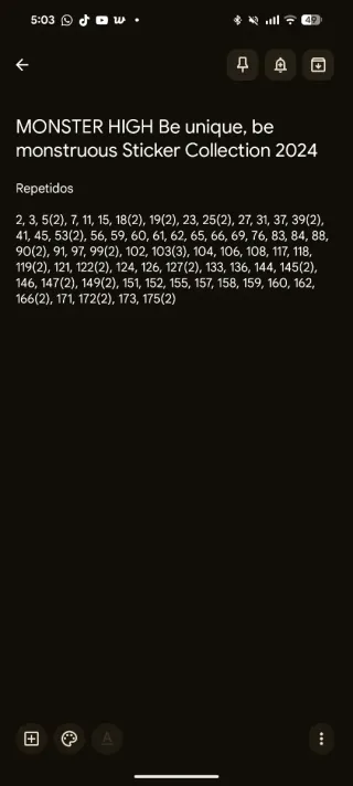 MONSTER HIGH Be unique, be monstruous 2024