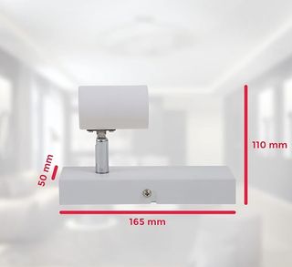 Lámpara de pared B.K.Licht Foco Retro