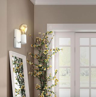 Lámpara de pared B.K.Licht Foco Retro