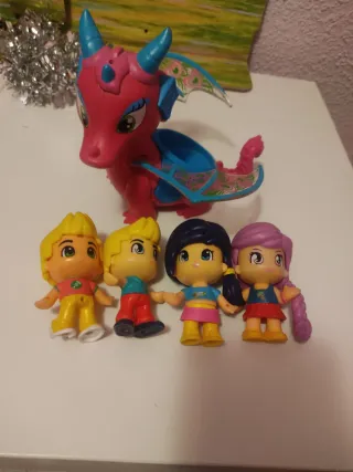 Confezione di giocattoli Nancy, PinyPon, Peppa Pig, Barbie