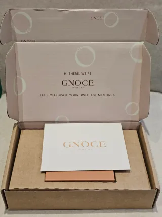 Pulsera Original Gnoce cierre Corazón Plata 19cm