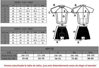 Conjunto Ciclismo Verano Hombre