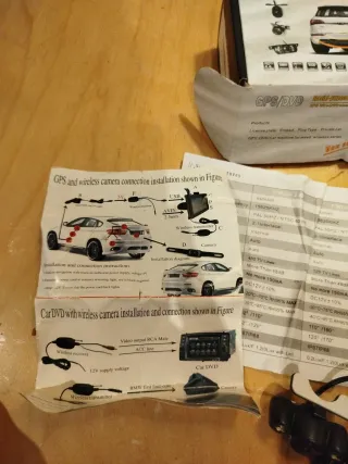 Cámara trasera GPS/DVD para vehículo