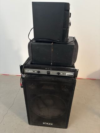 Equipo de Sonido Profesional LEM Procon