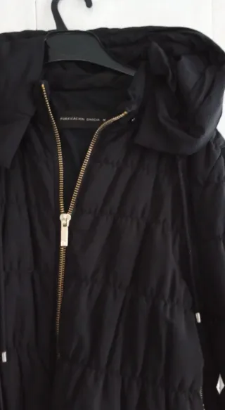 Anorak Purificación García Negro