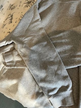 Sudadera Nike Gris Cremallera Talla XXL