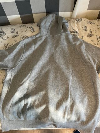 Sudadera Nike Gris Cremallera Talla XXL
