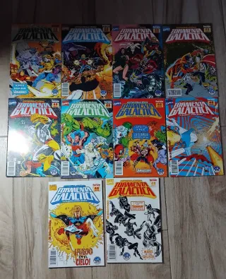 Comics tebeos X men tormenta galáctica