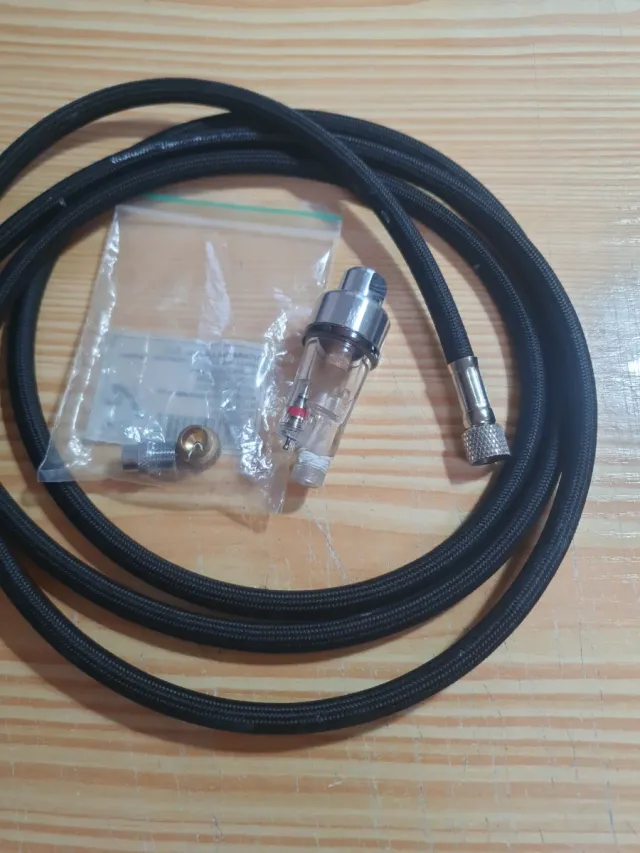 Kit Aerografía Compresor + Accesorios