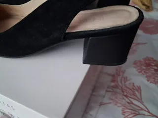 Sandalias Hispanitas ante negro T 36 impecables