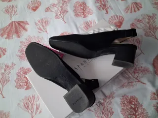 Sandalias Hispanitas ante negro T 36 impecables