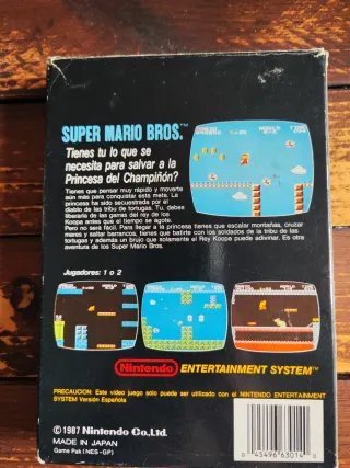 Super Mario Bros NES Juego Español