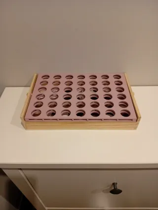 Juego de mesa Connect 4 de madera