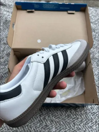Adidas Samba OG Cloud White Core Black
