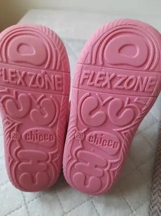 Scarpette Chicco n.28 tessuto caldo
