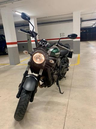 XSR 700 2016 Verde · 32.000 km y lista para rodar
