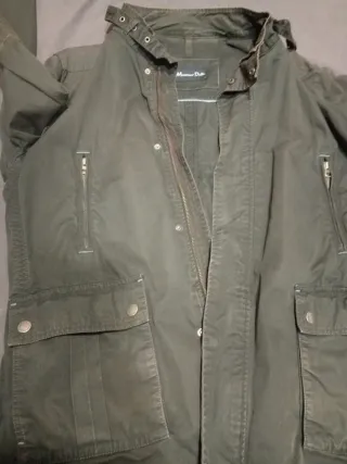 Chaqueta Massimo Dutti Hombre Talla 44 negra