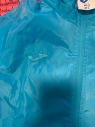 Chubasquero Joma Azul Turquesa