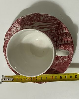 Vajilla inglesa antigua porcelana 38 piezas