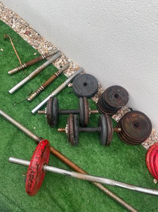 Gimnasio completo de Hierro Fundido -Salter/Domyos