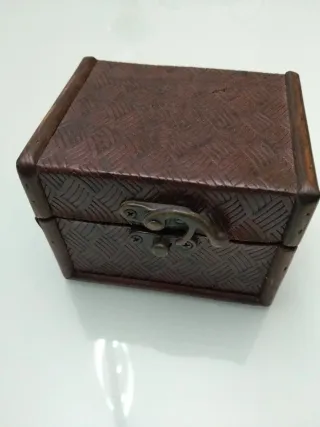 Joyero antiguo madera vintage