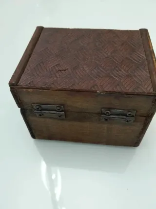 Joyero antiguo madera vintage