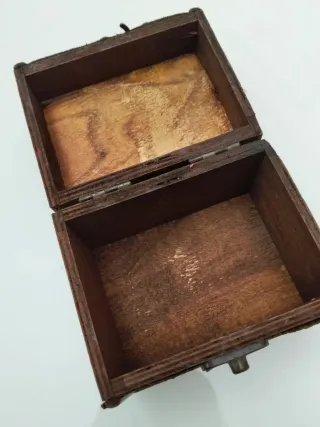 Joyero antiguo madera vintage
