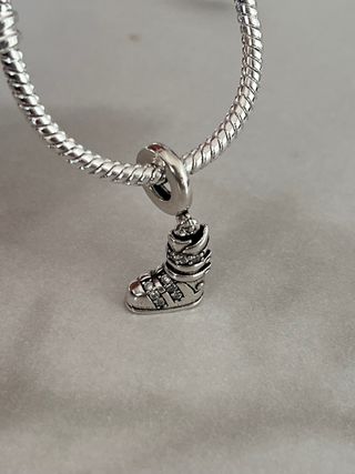 Charm Bota de Ski Plata Nuevo