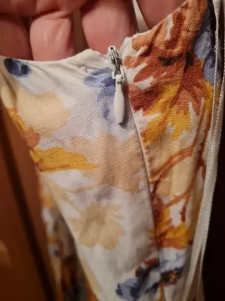 Vestido largo estampado floral