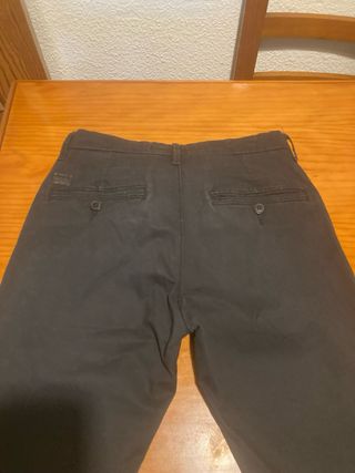Pantalones Chinos Negros Talla M