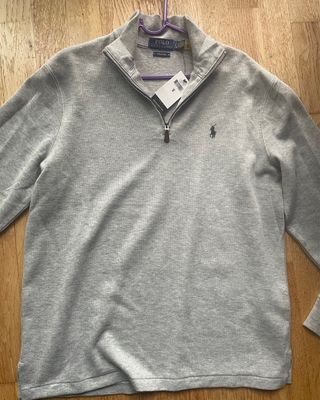 Jersey Polo Ralph Lauren Gris Talla S Nuevo