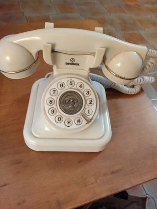 Telefono Brondi Vintage Bianco