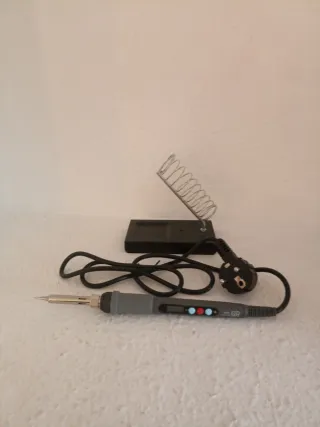 Soldador de estaño con soporte