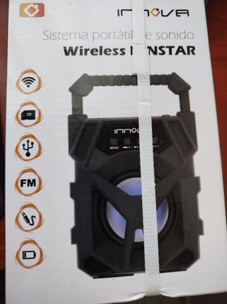 Sistema Portátil Sonido Radio Bluetooth Innova