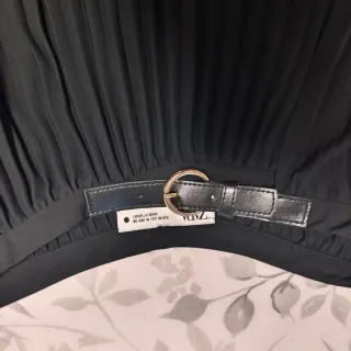 Zara Falda Negra Larga