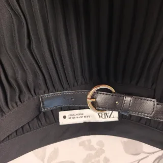 Zara Falda Negra Larga