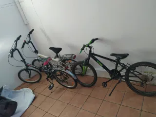 2 Bicicletas Plegables + 1 Infantil